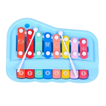 1 комплект детска музикална играчка за ранно обучение, восьмитоновое пиано, играющее на пиано, инженеринг ABS