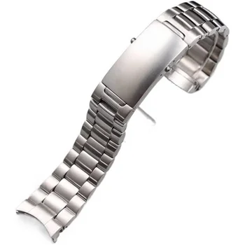 18 мм, 20 мм, 22 мм и качествени сребърни каишки за часовници от неръждаема стомана 316L каишка за Omega seamster speedmaster Planet Ocean Belt
