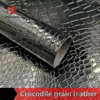 20x120 см Хвърляне на Крокодил синтетична Изкуствена кожа, Плат и С Винил За задно осветяване чанти Обеци Занаят Шиене ръчно изработени
