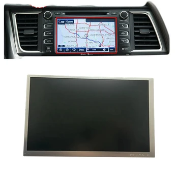 8-инчов автомобилен LCD дисплей LA080WV2 (TD) (03) LA080WV2-TD03 Екранната лента за Toyota Highlander 2014-2019 Навигация аудиокомпонент с карта