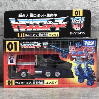 Hasbro трансформърс Истински оригиналната японска версия на 35-тата годишнина на G1 Optimus Prime set Model toys Robot