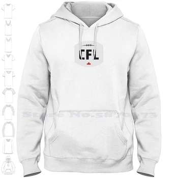 Hoody с логото на Канадската футболна лига (КФЛ), ежедневно облекло, Hoody с графичен принтом лого