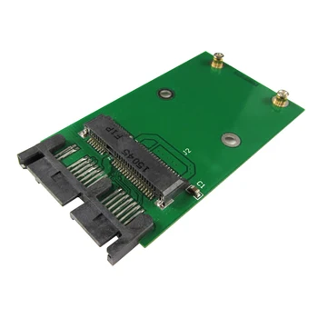 MSATA Mini PCIe SSD 1,8-инчов картата адаптер Micro SATA за компютърни аксесоари
