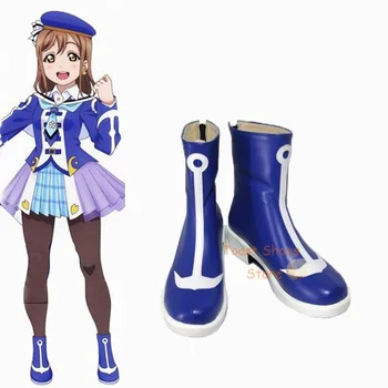Аниме LoveLive! Обувки за cosplay Kurosawa Dia; обувки с комиксами за Против; костюм за cosplay на Хелоуин; подпори; обувки в сексуален стил