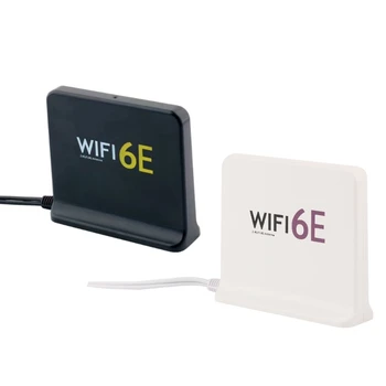 Висококачествена ненасочена удлинительная антена 2,4/5/6 Ghz за WiFi 6e карта 4dbi