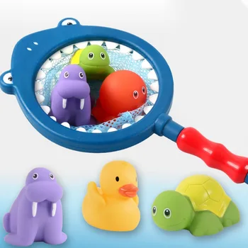 Играчки за къпане, което Променя цвета си, Сжимающие любимци, играчки за облекчаване на стреса, Летни Играчки за къпане с воден спрей