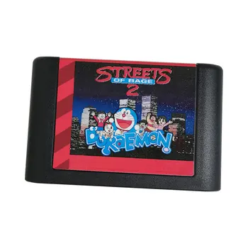 Касета Котка edition in the street of rage 2, 16-битова игрална карта MD за Sega Mega Drive и за оригинална конзола
