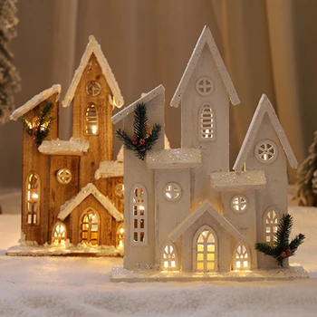 коледна украса 2023 Навидад Коледно дърво за украса за дома за Коледа орнамент САМ Crafts Party Home Decor Noel Нова Година 2023