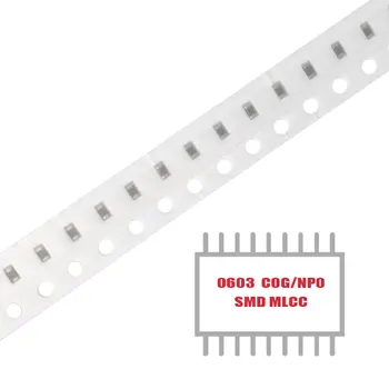 МОЯТА ГРУПА 100ШТ SMD MLCC CAP CER 360PF 50V NP0 0603 Многослойни керамични кондензатори за повърхностен монтаж в наличност