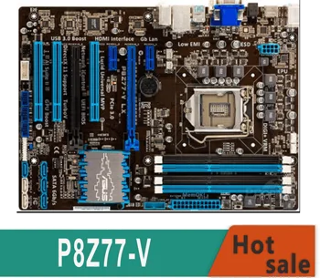 Настолна дънната платка P8Z77-V LX2 LGA 1155 DDR3, 32GB USB3.0 22/32nm CPU дънната платка Z77
