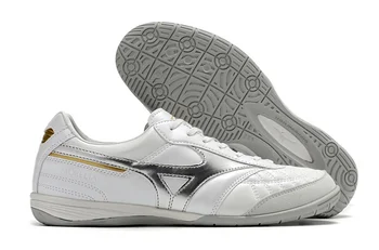Неподправена Мъжки Спортни обувки Мизуно Creation MORELIA IC M8, Улични обувки Мизуно Бял/Сребрист цвят, Размер Eur 40-45
