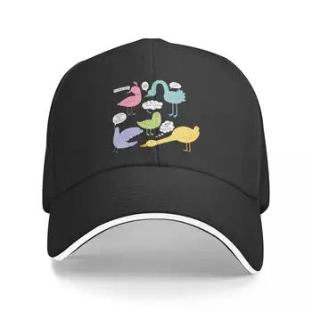 Нова бейзболна шапка за птици, Мъжки луксозна бейзболна шапка, Шапка големи размери, Луксозна шапка, Мъжка шапка, Дамски