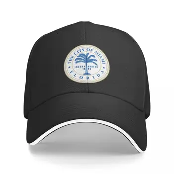 Новата градска печат Маями, Флорида, бейзболна шапка, плажна шапка, Икона, Слънчеви шапки, Мъжки и Женски