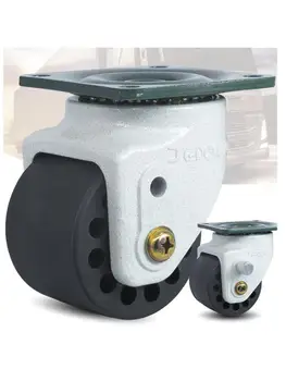 Опаковка от 1 предмет, един Тих филм, 3-инчов колелото на Fuma, машина за висока точност универсален робот Agv от тежки полиуретан