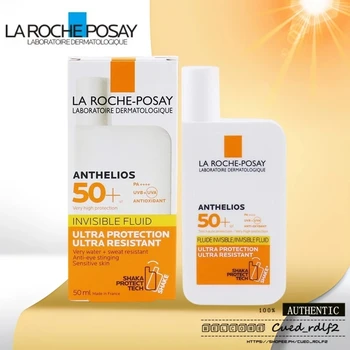 Оригинален слънцезащитен крем за лице LA ROCHE-POSAY Anthelios XL с невидим блясък | Слънцезащитен крем за тяло Ultra SPF50 Срещу несъвършенства