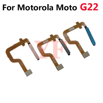 Оригиналът е за Motorola Moto G41 E32S Бутонът за захранване Сензор за пръстови отпечатъци Гъвкав кабел, Резервни части за ремонт на
