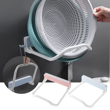 Сгъваема пластмасова поставка за тоалетна мивка за кухня и баня, за съхранение на дрехи под леглото