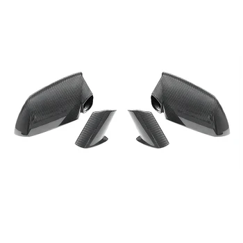Сменяеми капачки на страничните огледала за обратно виждане за 13-21 Lamborghini Aventador Carbon Fiber Dry Cash Shell