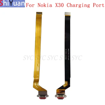 Такса конектор, USB порт за зареждане, гъвкав кабел за Nokia X30, Гъвкав конектор за зареждане, резервни части