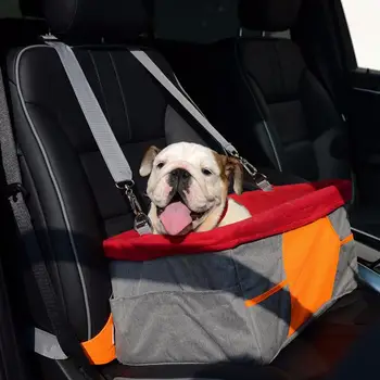 Трайно и удобно столче за кола за домашни котки, кутия за пренасяне на кученца в колата